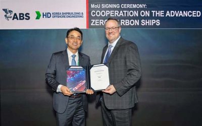 ABS AND HD KSOE SIGN ZERO-CARBON SHIPPING MoU