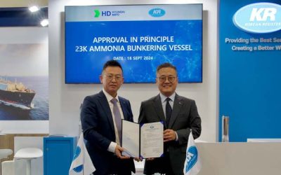 HD HYUNDAI MIPO GAINS KR AiP FOR AMMONIA AND LNG BUNKER VESSELS