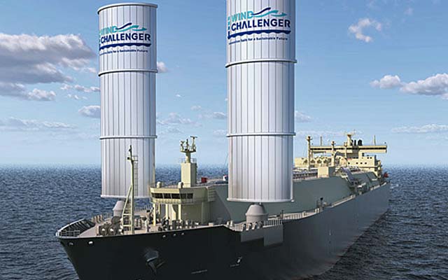 Wind Challenger LNG tanker (MOL)