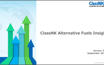 ClassNK PUBLISHES NEW ALTERNATIVE FUELS INFORMATION