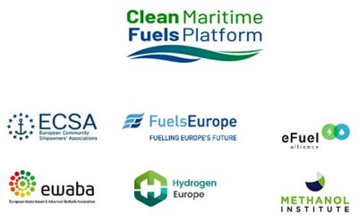 EU SHIPOWNERS AND FUEL PRODUCERS LAUNCH CLEAN MARITIME FUELS PLATFORM