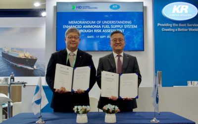 HYUNDAI TO DEVELOP ENHANCED AMMONIA FUEL SYSTEMS WITH KR