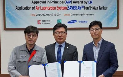 KOREA SHIPBUILDING MOVES FORWARD ON LOW-EMISSION SHIP PROJECTS