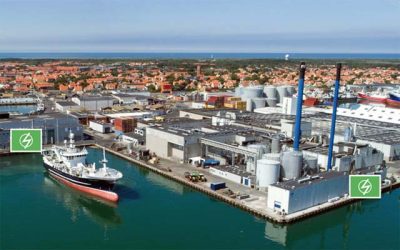 DANISH PORT ADDS SHORE POWER FACILITIES