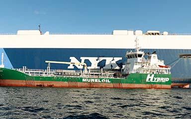 BIOFUEL BUNKERING IN SPAIN FOR NYK PCTC