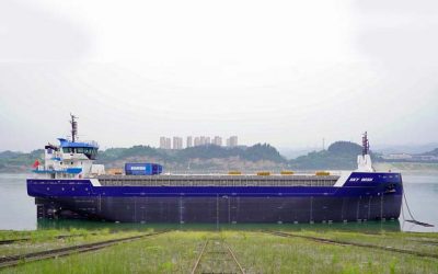 DAMEN DELIVERS FIRST OF NEW LOW CARBON-READY COMBI FREIGHTER DESIGN