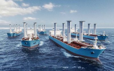 FIVE MAERSK TANKERS TO BE FITTED WITH eSAILS