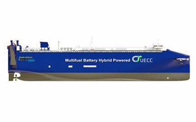 UECC ORDERS MORE BATTERY HYBRID PCTC VESSELS