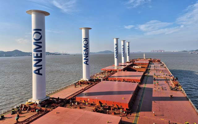 Anemoi sails on Sohar Max (Navigate PR)