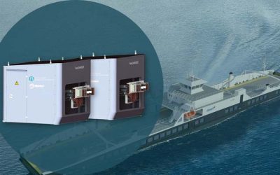 TWO NES CHARGING STATIONS FOR FJORD1 AUTONOMOUS FERRIES