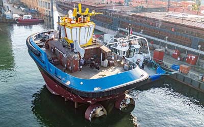 SANMAR LAUNCHES FIRST LATIN AMERICAN ELECTRIC TUG