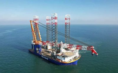 CIMC RAFFLES DELIVERS LARGEST OFFSHORE WIND INSTALLATION VESSEL TO VAN OORD