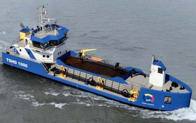 SUSTAINABLE DAMEN DREDGER FOR NZ PORTS