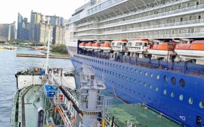 CRUISE SHIP RECEIVES FIRST RENEWABLE DIESEL DELIVERY IN SINGAPORE