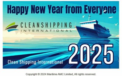 Happy New Year from Clean Shipping International