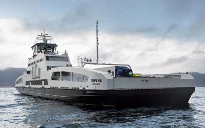 FIRST ALL-ELECTRIC FERRY REACHES 10 YEARS OF SERVICE