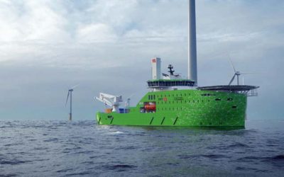 FIRST ALL-ELECTRIC OFFSHORE VESSEL TO BE POWERED BY CORVUS ESS.