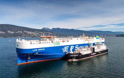 SHIP-TO-SHIP LNG BUNKERING BEGINS IN CANADIAN PORT