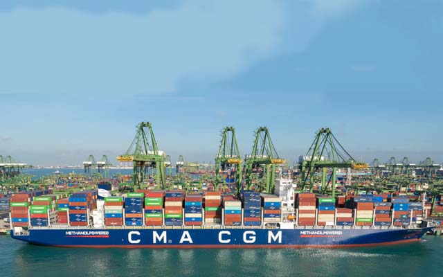 FIRST CMA CGM METHANOL DUAL-FUEL CONTAINER SHIP BEGINS OPERATION