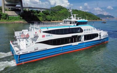 HONG KONG PASSENGER FERRY DESIGNED FOR FUTURE-PROOFING